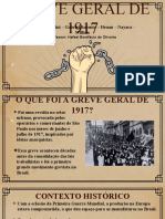 GREVE GERAL - Trabalho de História