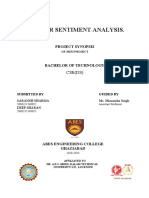 Final Twitter Sentiment Analysis Report