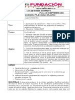 Acta Resocializacion de Rutas A Las Familias Cdi - Sendero Feliz