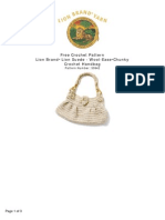 Free Crochet Pattern Lion Brand Lion Suede - Wool-Ease Chunky Crochet Handbag