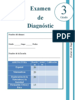 3er Grado - Examen de Diagnóstico