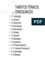 Cap 11 - Tratamentos Termicos e Termoquimicos