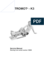 Artromot K3 Knee CPM Service Manual SN Over 10000 PDF