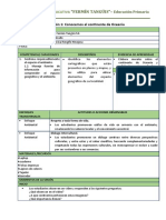 Formato - Sesión - Educación Primaria 5° Grado PS