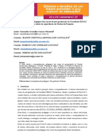 Acompanhamento Pedagógico Dos Cursos de Pós-Graduação Da Faculdade Senac Pe