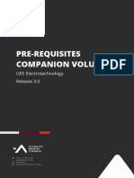 UEE Release 3.0 Electrotechnology Pre-Requisites Companion Volume 