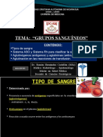 Grupos Sanguíneos - Tipos de Sangre, Fisiología 