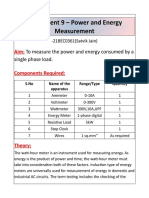 21BEC0361 Exp9 (PowerMeasurement)