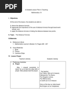 Distance Formula PDF