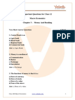 Important Questions For CBSE Class 12 Macro Economics Chapter 3 PDF