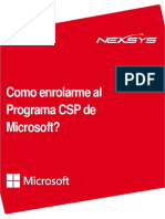 Como Enrolarme Al Programa CSP v1.2