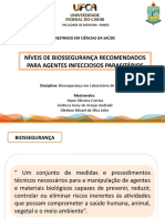 Slide - Biossegurança Final