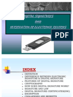 22 Itt Project On Digital Signatures