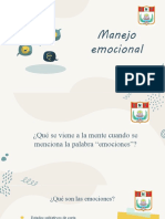 Manejo Emocional - Tutores y Profesores