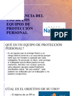 Importancia Del Uso de Los Equipos de Protección