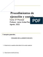 Proc. de Ejec. y Cautela