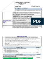 Planeación Español 1° Segundo Trimestre Pearson