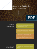 Dimensiones de La Calidad de Avedis Donabedian