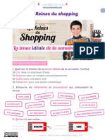 Vidéo-Les Reines Du Shopping-La Tenue Idéale de La Semaine-Feuille de Létudiant 2 PDF