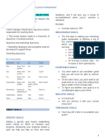 Strama L5 Goals and Objectives