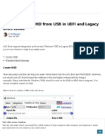 Boot Windows VHD From USB in UEFI and Legacy BIOS Mode