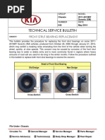 Kia Sorento XM TSB042 PDF