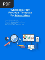 Wholesale FBA Proposal Template 