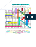 Family Members Word Search Puzzle