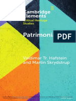 Patrimonialities