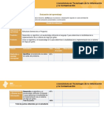 Escala Evaluación Experiencia de Aprendizaje