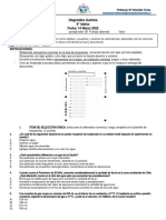 8° Básico - Diagnóstico Química - 14 Marzo