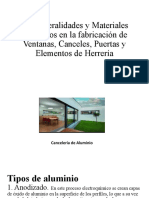 1.1 Ventanas, Canceles y Elementos de Herrería