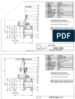 Gate Valve Drawing