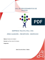 Gestion de Calidad Proyecto Final