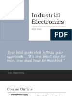 Industrial Electronics 1st Exam