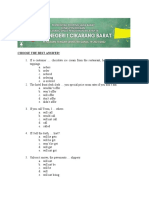 Soal Bahasa Inggris Xi