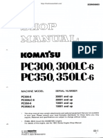 Komatsu PC 300 Service Manual