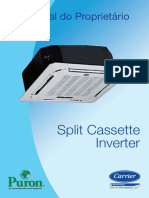 Mu Ar Condicionado Split Cassette Inverter 40KV