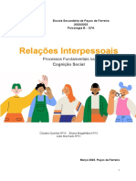 Relações Interpessoais - Trabalho Escrito