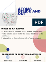 Atoms Inside and OUT