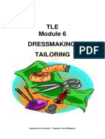 TLE G 7 - 8 - Module 6.dressmaking Week 4 PRACTICE OCCUPATIONAL SAFETY AND HEALTH