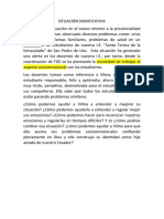 Situación Significativa Socioemocional