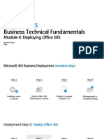 Deck 4 Deploying Office 365