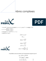 Nombres Complexes PDF