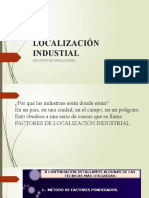 Localización Industrial RESUMIDO