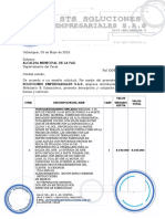 Cotizacion 1 Alcaldia de La Paz - Equipos Ejercito - STS Soluciones Integrales Sas