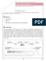 Electromagnetic Spectrum Poster