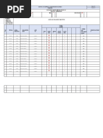 Check List Control de Desinfección de Areas de Trabajo