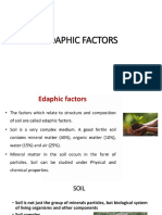 Edaphic Factor