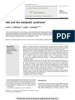 Salt and Metabolic Syndrome 2007